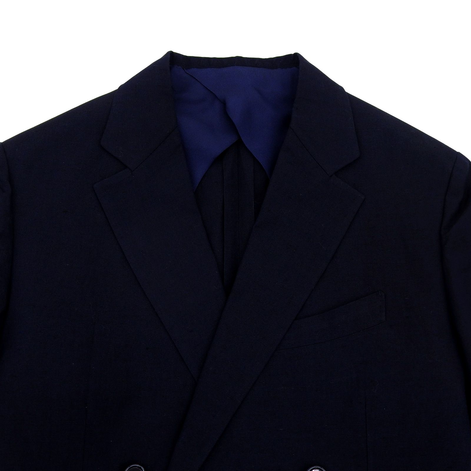 美品△DRAWER ドゥロワー 6522-299-0636 ウール リネン 裏地シルク100