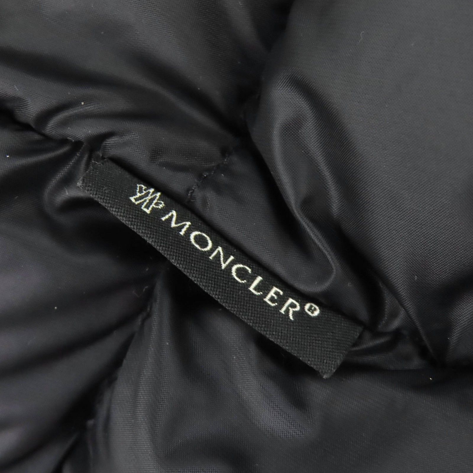 美品△MONCLER モンクレール PORTES ポルテ スタンドカラー ライト