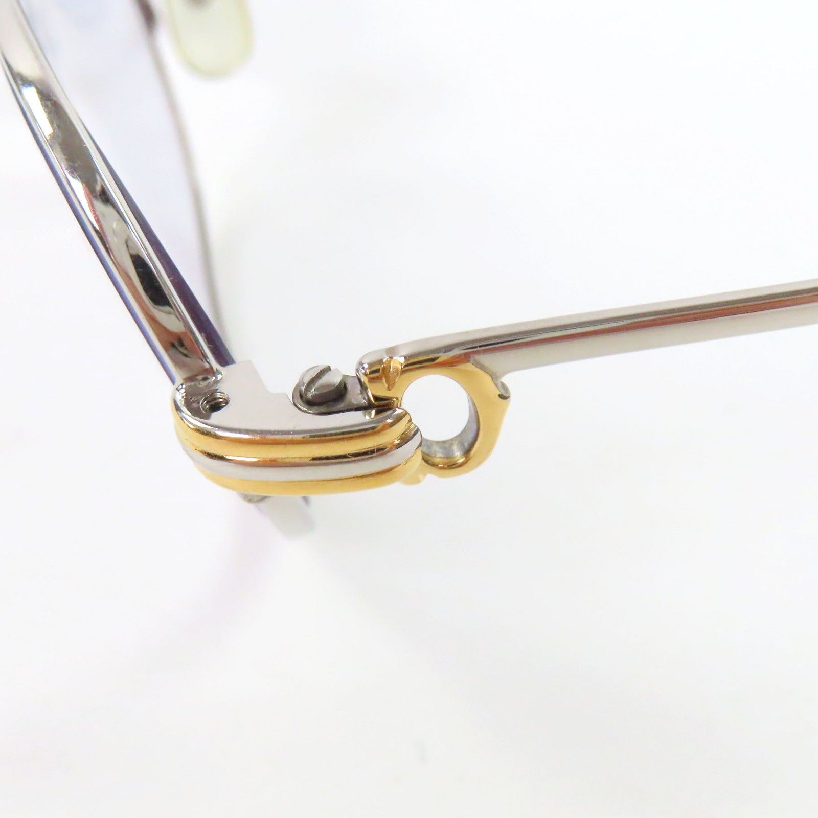 良品□Cartier カルティエ ヴィンテージ トリニティ ツーブリッジ 