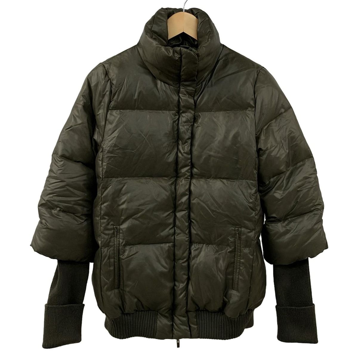 theory(セオリー) ダウンジャケット サイズ2 S レディース - カーキ