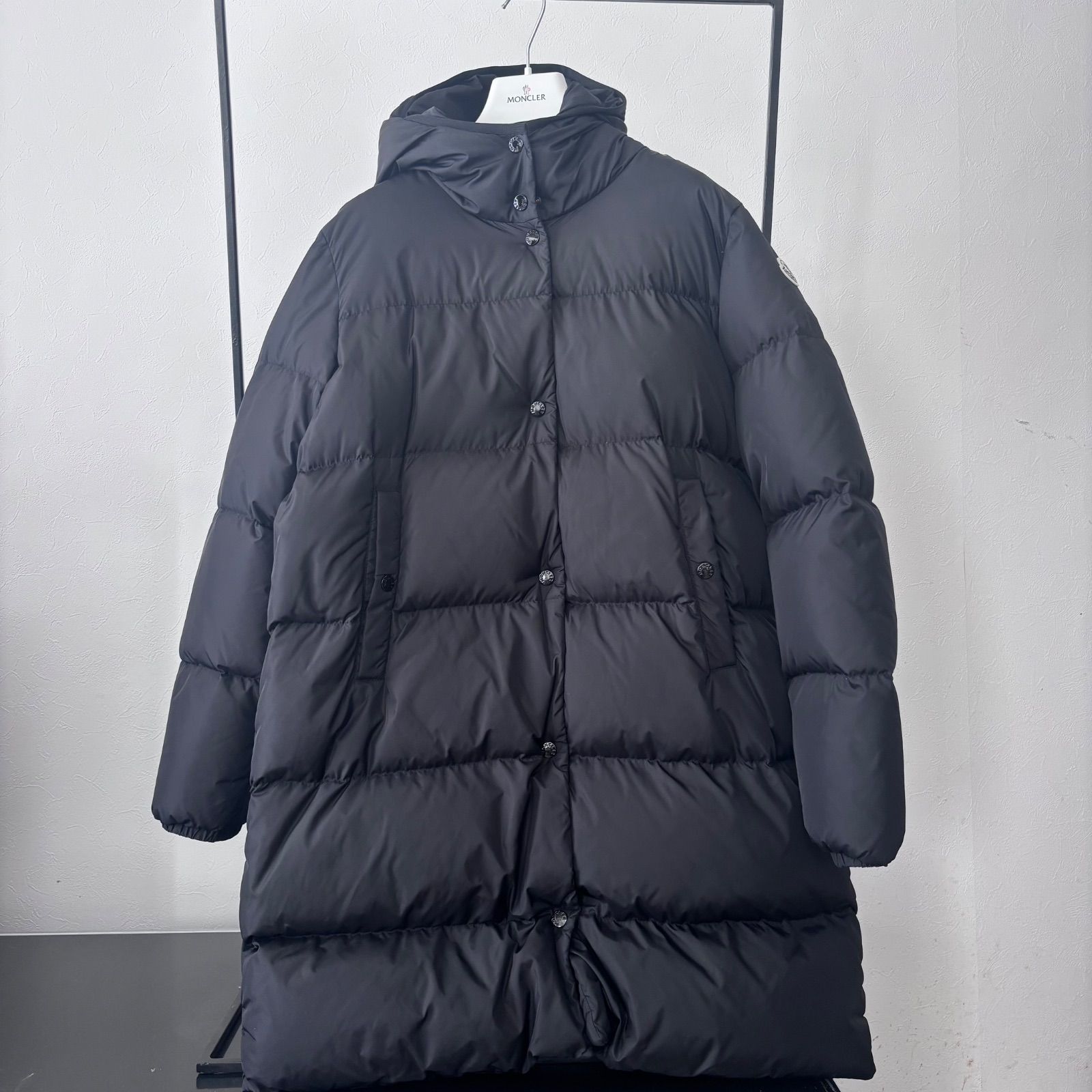 MONCLER モンクレール☆ダウンジャケット☆BURGAUX☆ブラック☆サイズ4 