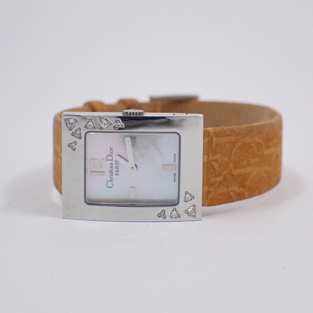 クリスチャン・ディオール マリス クォーツ レディース ダイヤベゼル