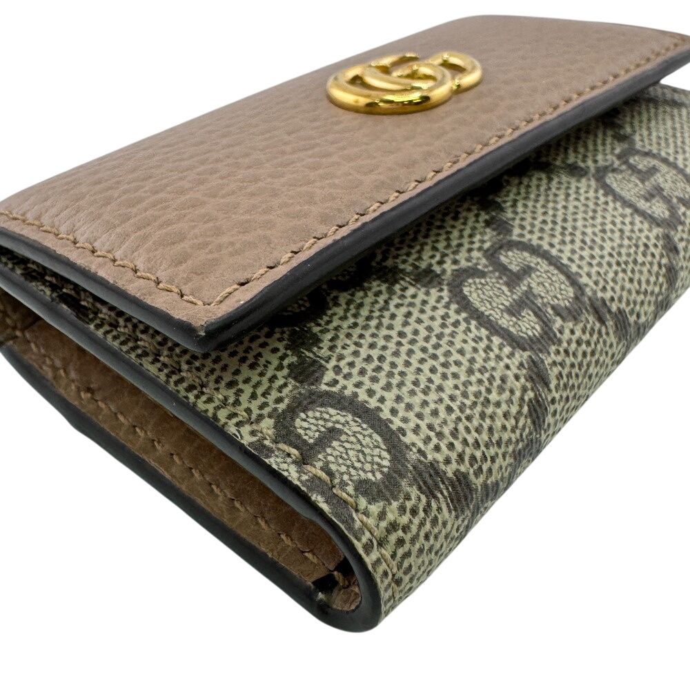 GUCCI グッチ 二つ折り キーケース ベージュ ユニセックス - メルカリ