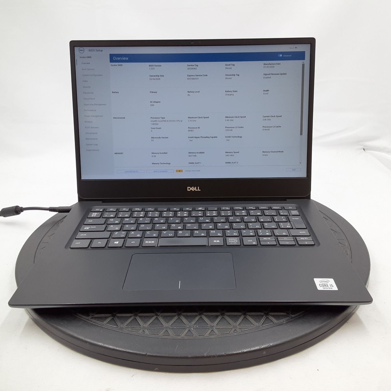 DELL ノートパソコン　vostro P87G001 ジャンク DELL ノートパソコン vostro P87G001 ジャンク - メルカリ