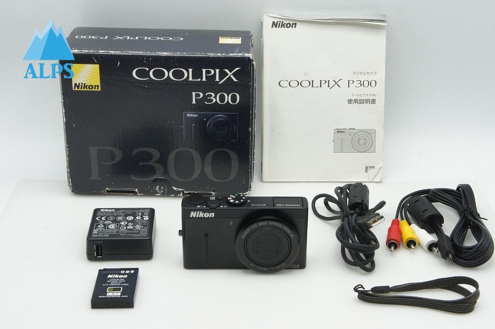 良品 Nikon ニコン COOLPIX P300 コンパクトデジタルカメラ ブラック