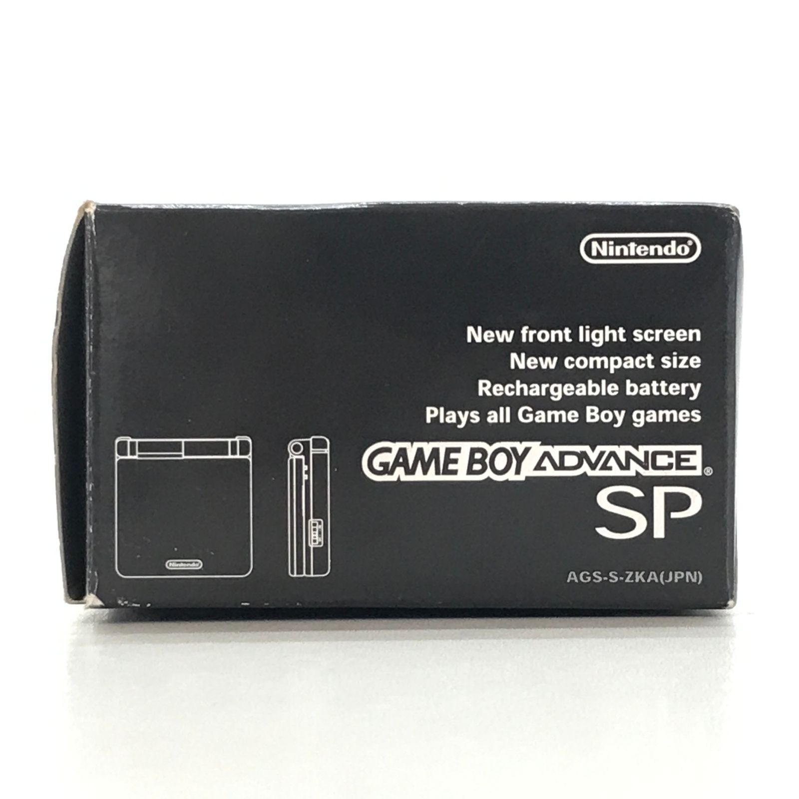 ○任天堂 ゲーム機本体 ゲームボーイアドバンスSP本体 オニキス