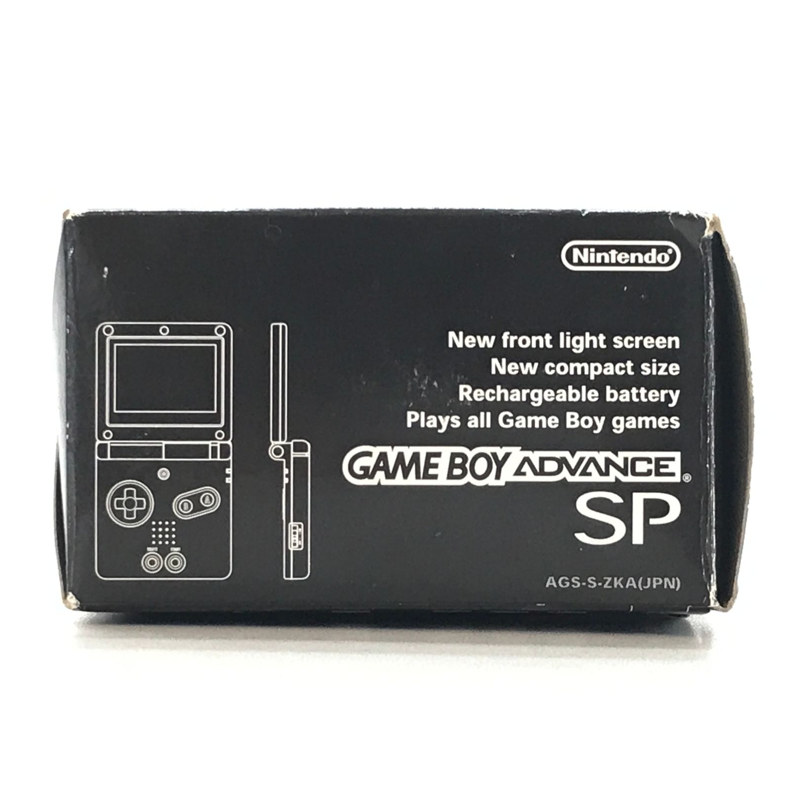 ○任天堂 ゲーム機本体 ゲームボーイアドバンスSP本体 オニキス