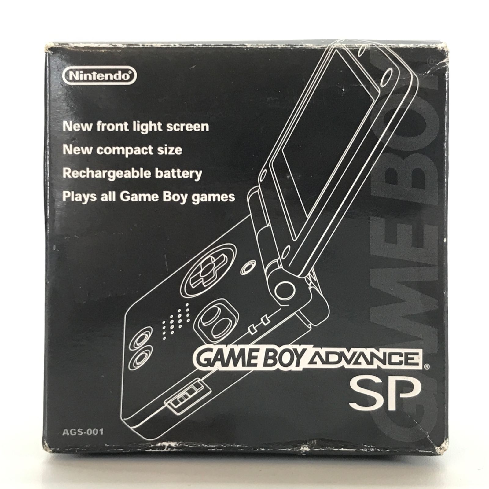 ○任天堂 ゲーム機本体 ゲームボーイアドバンスSP本体 オニキス