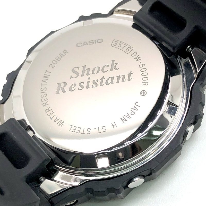 G-SHOCK ジーショック DW-5000R-1A 初代Gショック 復刻モデル