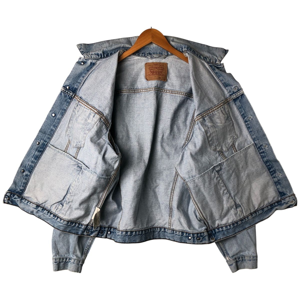 古着 90年代 リーバイス Levi's デニムジャケット Gジャン メンズXXL