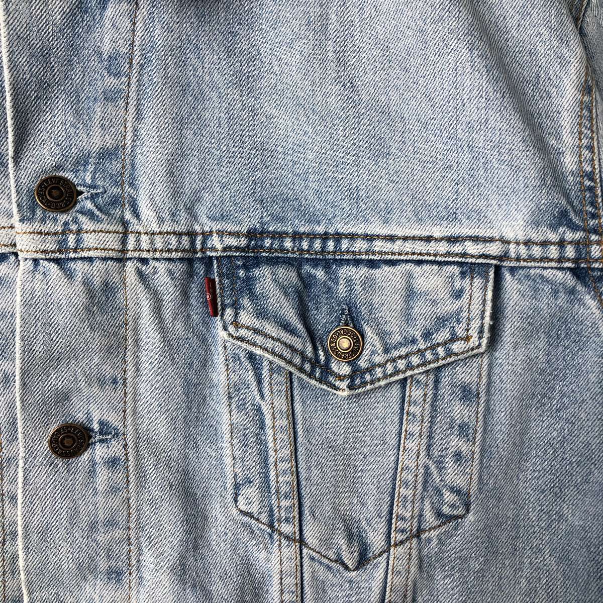 古着 90年代 リーバイス Levi's デニムジャケット Gジャン メンズXXL