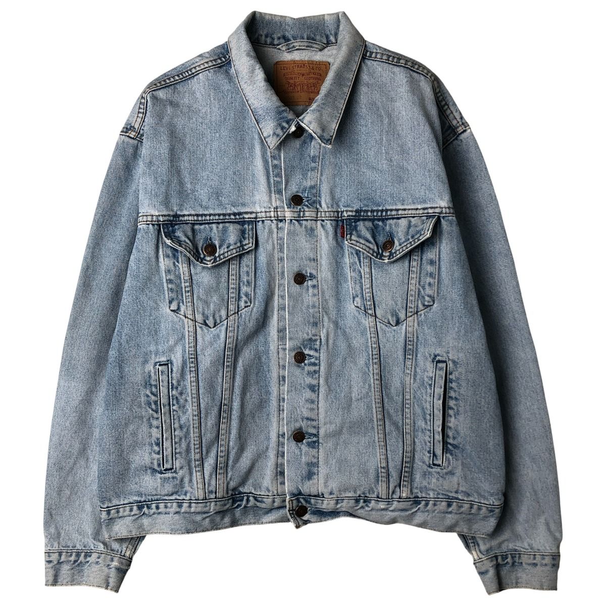 古着 90年代 リーバイス Levi's デニムジャケット Gジャン メンズXXL