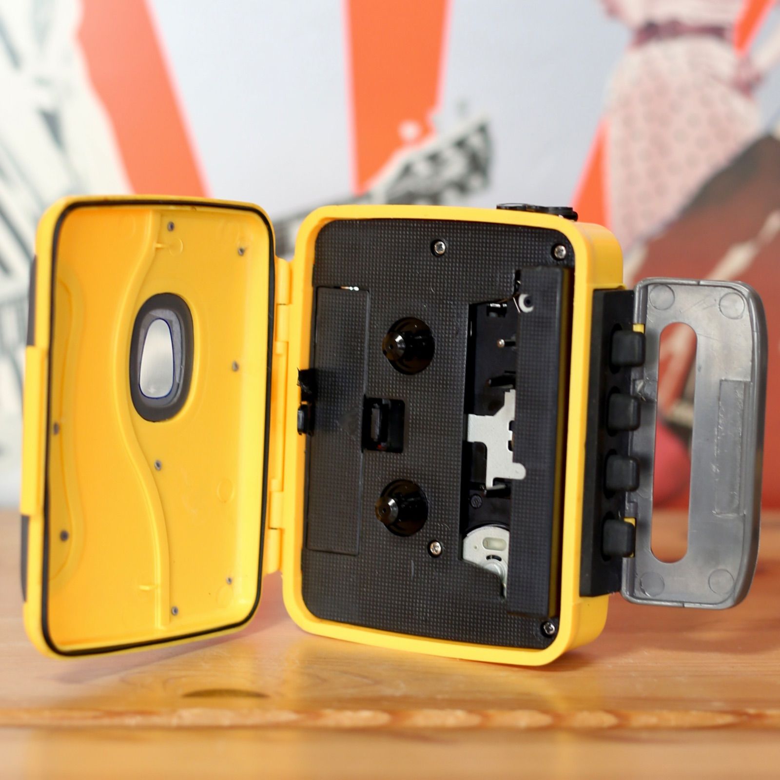 COBY CX-34 ALL WEATHER SPORTS カセットプレーヤー 純正ヘッドホン付