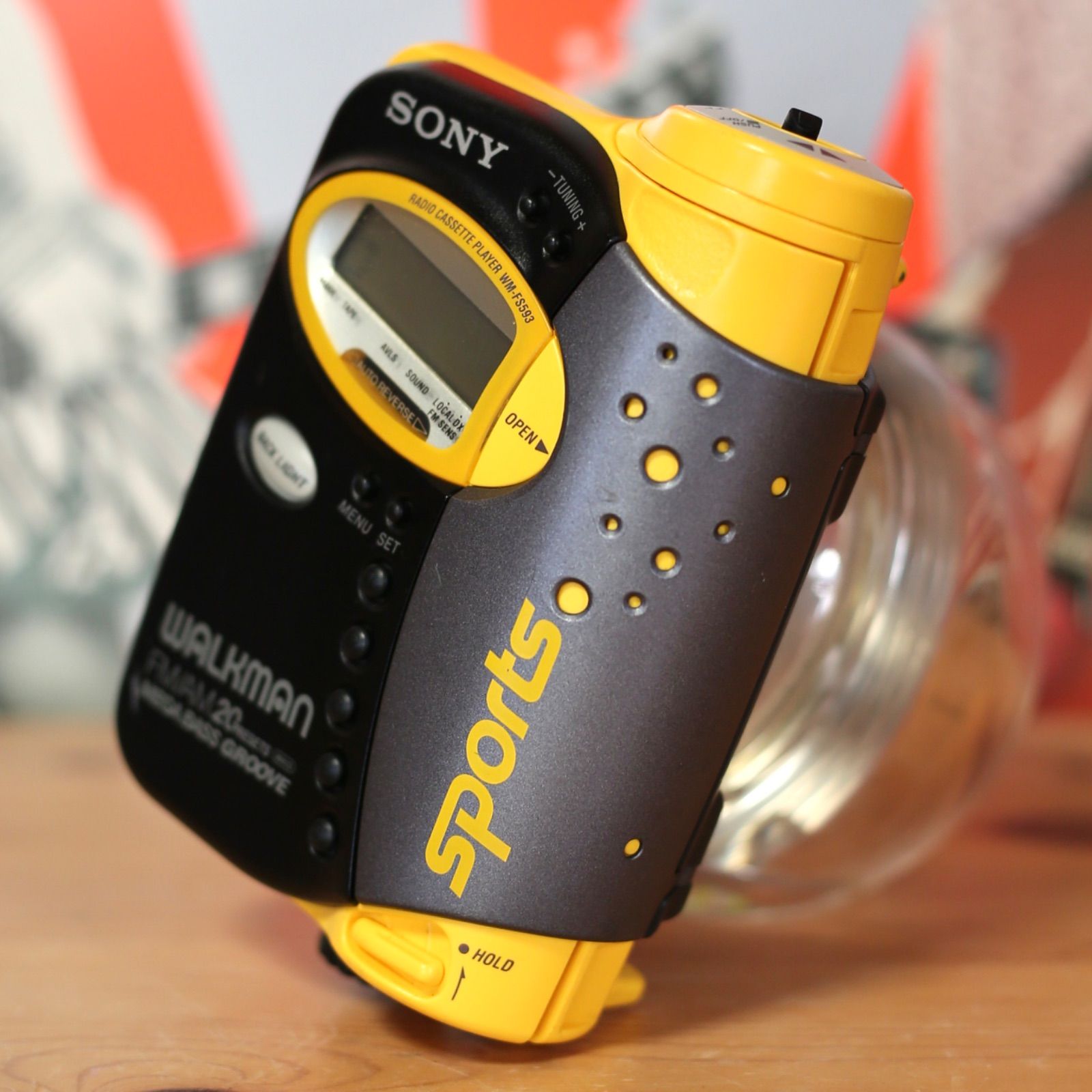 SONY SPORTS WALKMAN WM-FS593 MEGABASS搭載 防滴仕様 ウォークマン