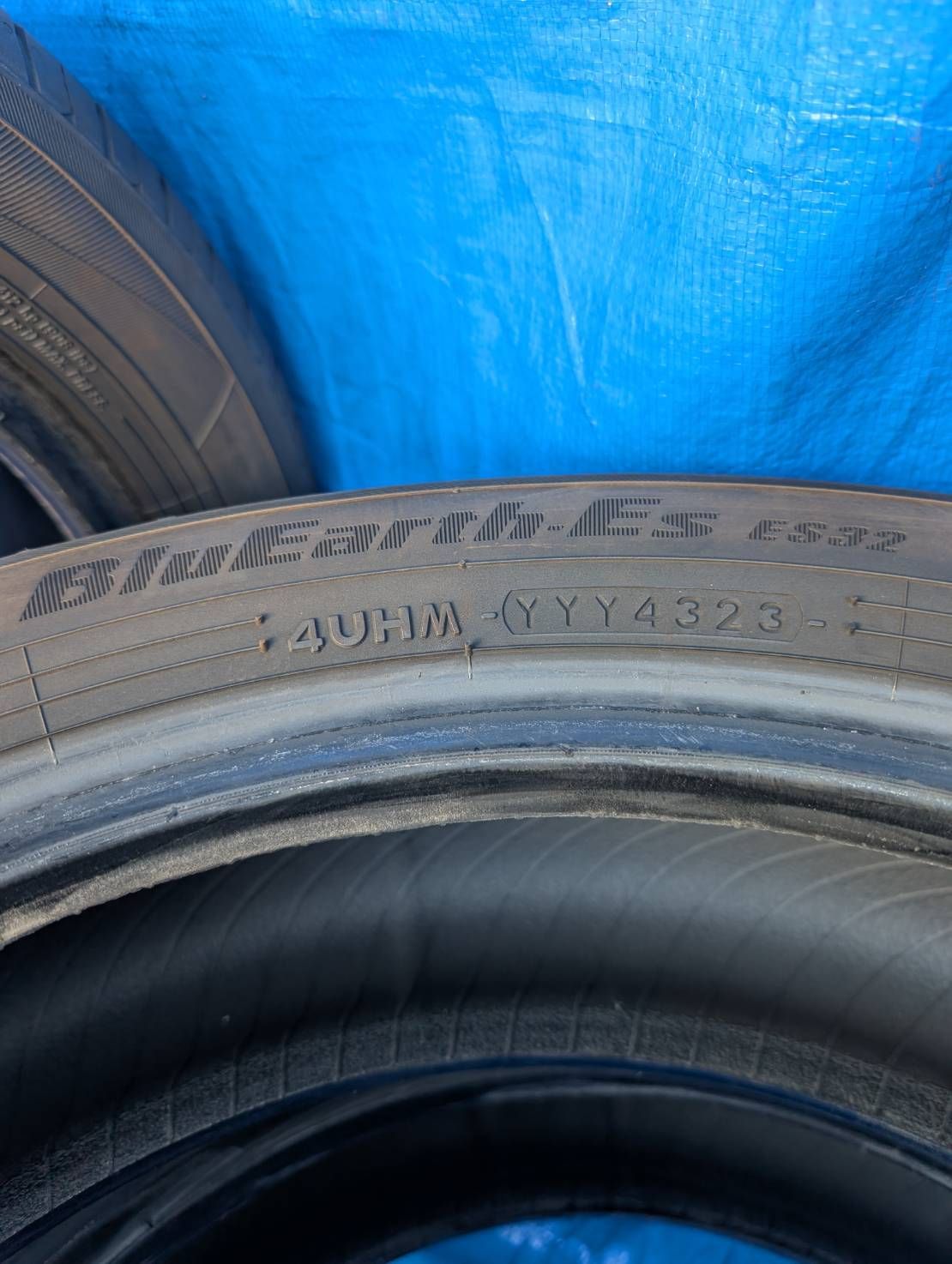 3038) 165/60R15 77H ヨコハマタイヤ BluEarth Es ES32 2023年製 中古