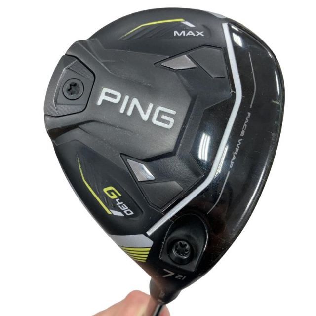 中古】 ピン G430 MAX 7W フェアウェイウッド FW PING TOUR 2.0 BLACK