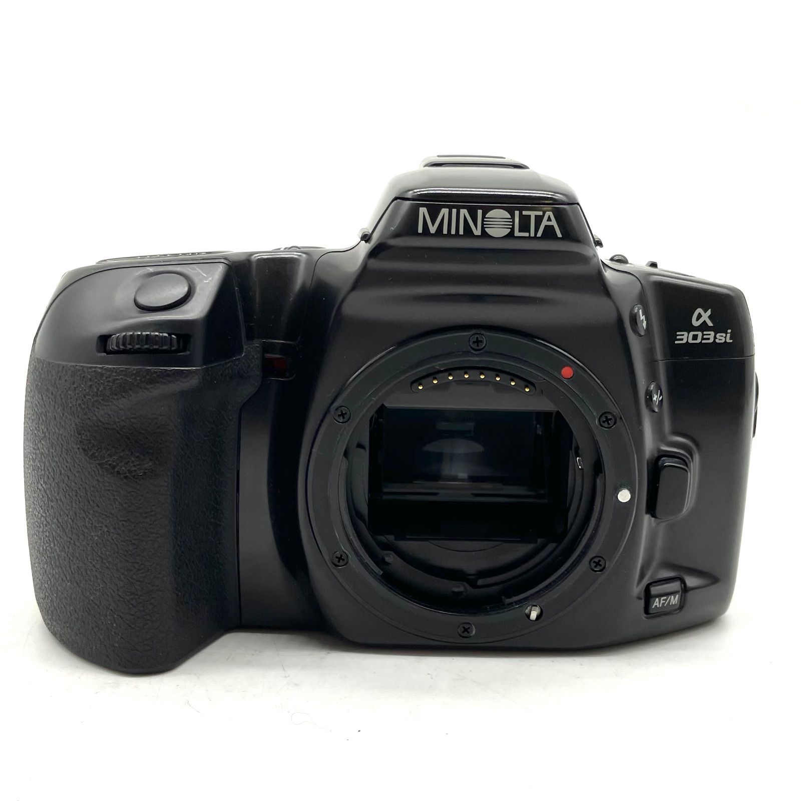 TB92【動作未確認】MINOLTA 一眼レフフィルムカメラ α 303si TAMRON