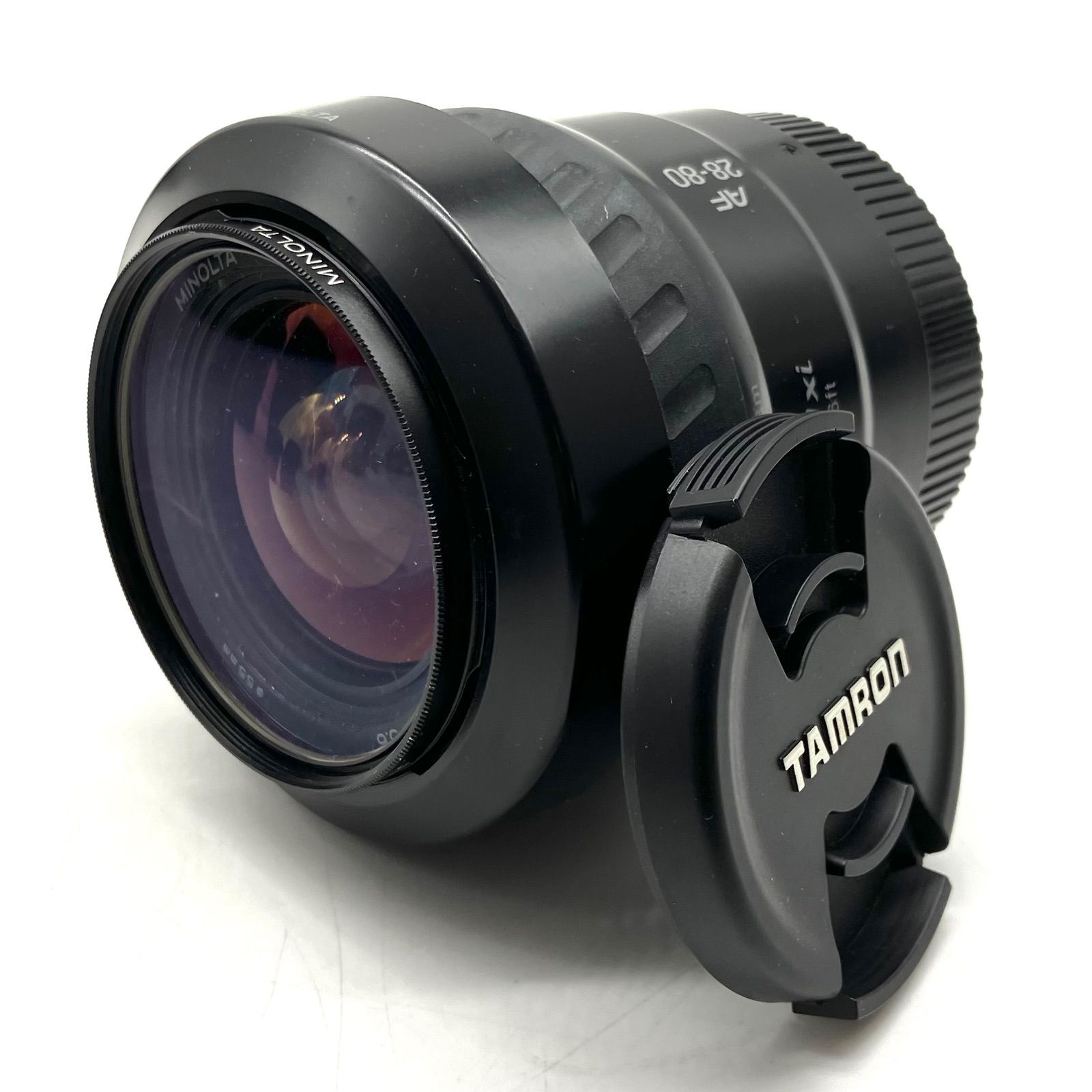 TB92【動作未確認】MINOLTA 一眼レフフィルムカメラ α 303si TAMRON