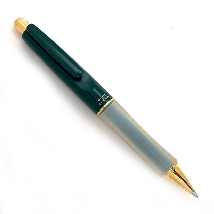 パイロット ボールペン ドクターグリップ グリーンxゴールド 廃盤
