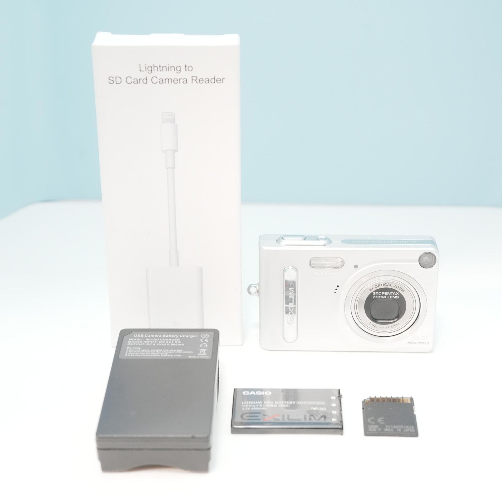 CASIO EXILIM EX-Z3 デジカメ スマホ転送OK フルセット a5762 - メルカリ