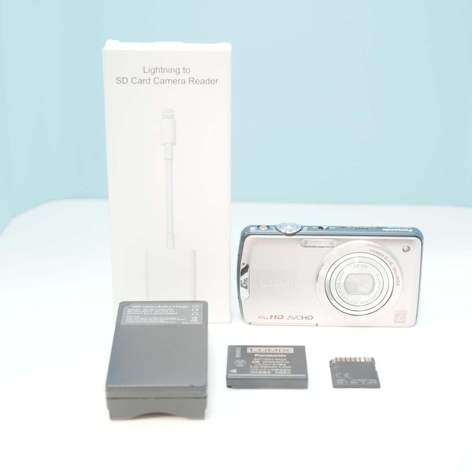 Panasonic LUMIX DMC-FX700 デジカメ スマホ転送OK フルセット 美品