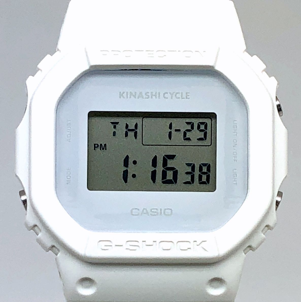 G-SHOCK ジーショック DW-5600VT KINASHI CYCLE 木梨サイクル 第4弾 コラボ 白四角 スクエア ホワイト 2016年5月発売 G-SHOCK ジーショック DW-5600VT KINASHI CYCLE 木梨サイクル 第4弾