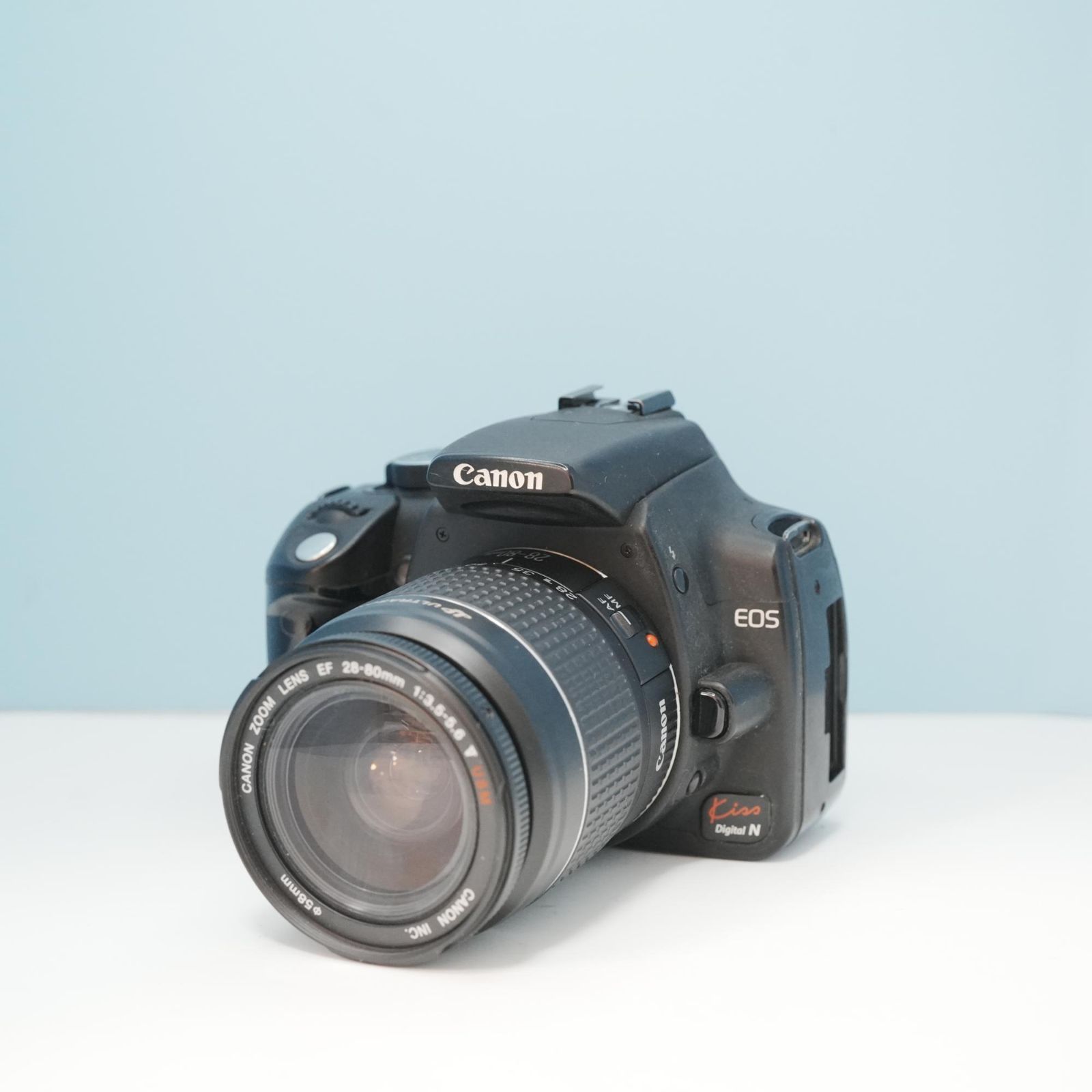 Canon EOS kiss Digital N 一眼レフ スマホ転送OK フルセット a5496