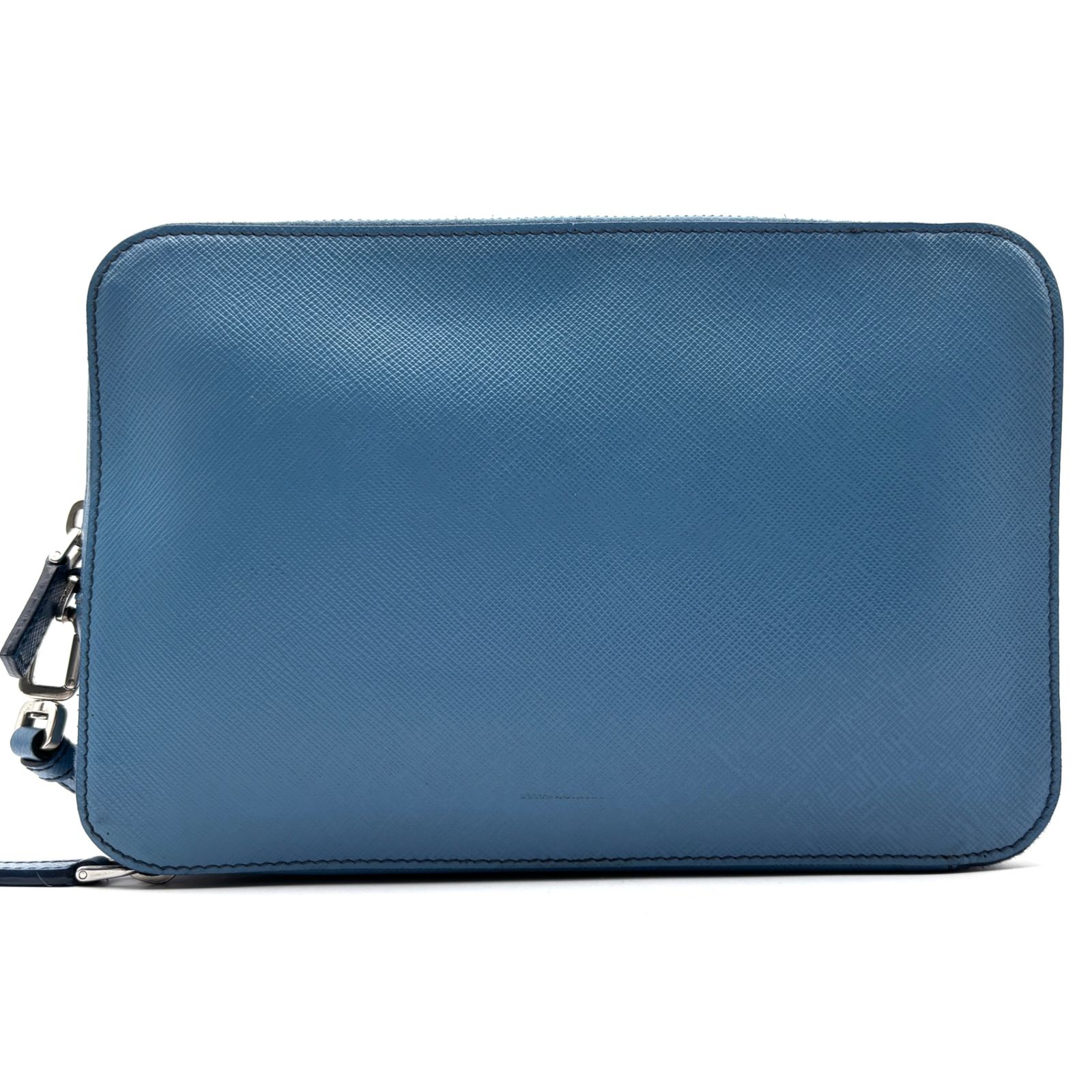 美品・希少色 PRADA プラダ クラッチバッグ セカンドバッグ 三角ロゴ