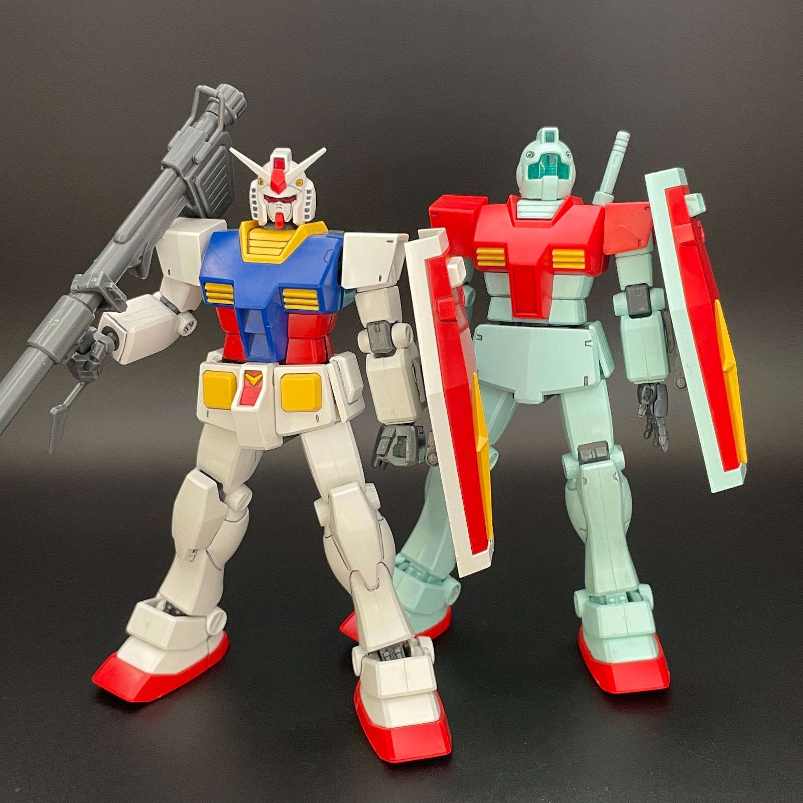 ガンプラ【中古品/ジャンク、欠品多数】 ①HGUC 1/144 RGM-79 ジム