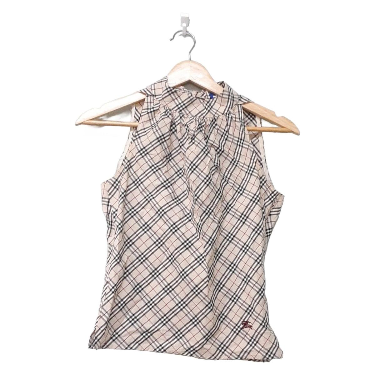 バーバリーブルーレーベル ホルターネックキャミソール サイズ36 S