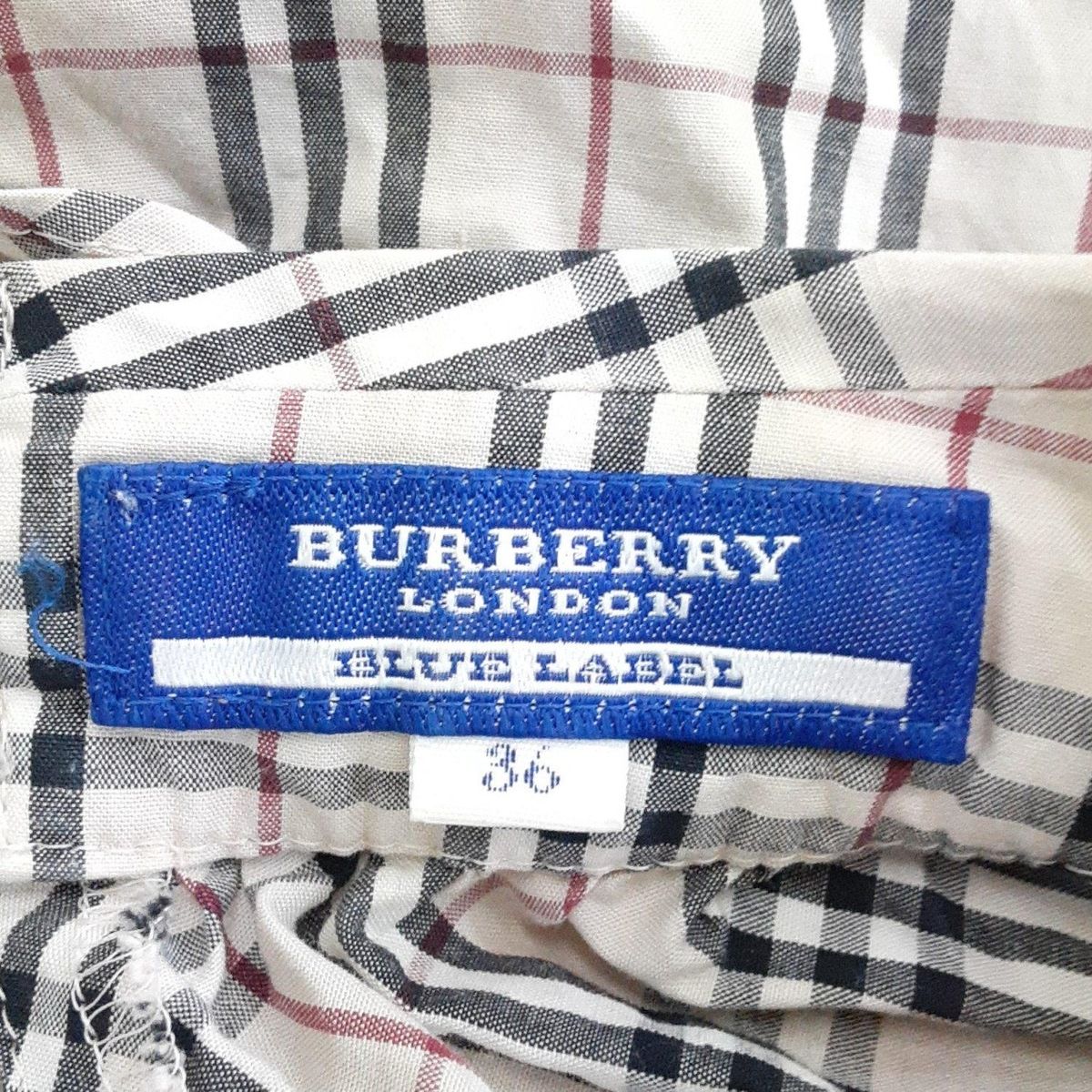 バーバリーブルーレーベル ホルターネックキャミソール サイズ36 S