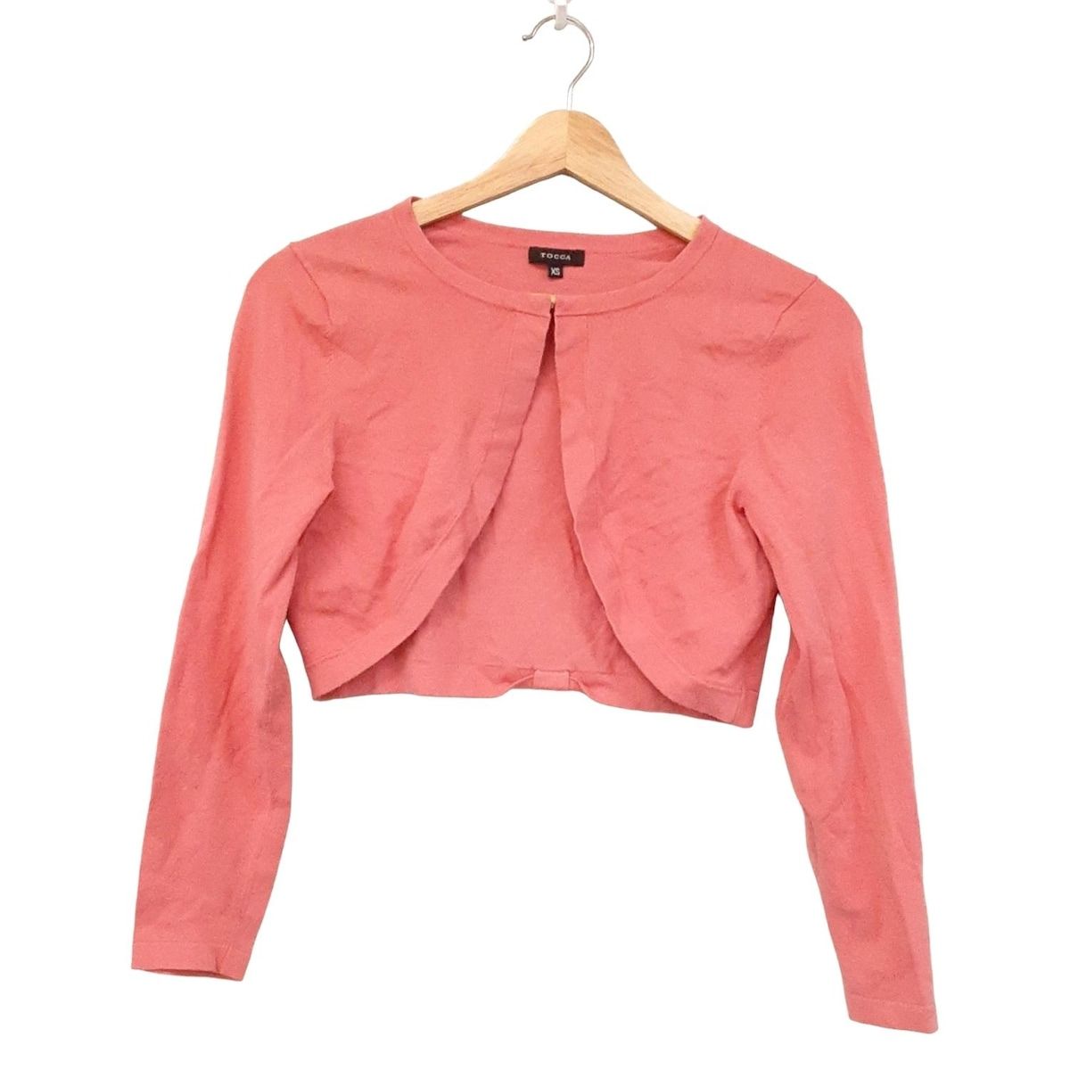 TOCCA(トッカ) ボレロ サイズXS レディース美品 - ピンク 長袖 - メルカリ