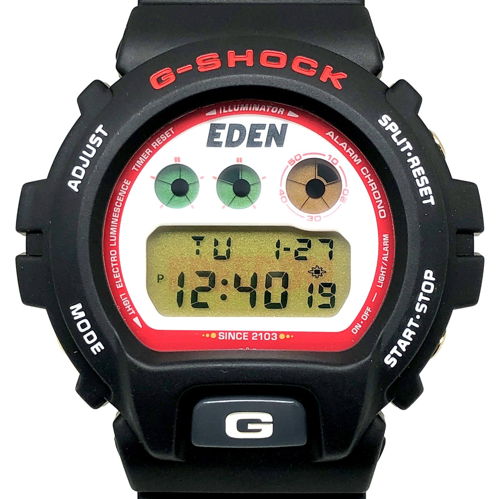 G-SHOCK ジーショック DW-6900 FREEDOM PROJECT EDEN 限定1000本 コラボモデル AKIRA アキラ 大友克洋 2006年11月発売 G-SHOCK ジーショック DW-6900 FREEDOM PROJECT EDEN 限定1000本
