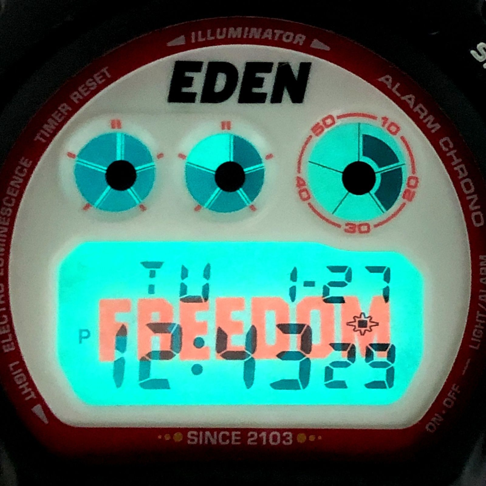G-SHOCK ジーショック DW-6900 FREEDOM PROJECT EDEN 限定1000本 コラボモデル AKIRA アキラ 大友克洋 2006年11月発売 G-SHOCK ジーショック DW-6900 FREEDOM PROJECT EDEN 限定1000本