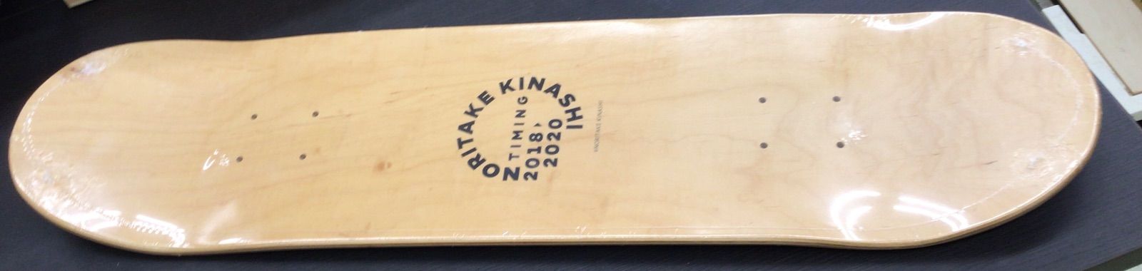 未開封・未使用・限定品】木梨憲武デザイン 限定スケートボード K-246