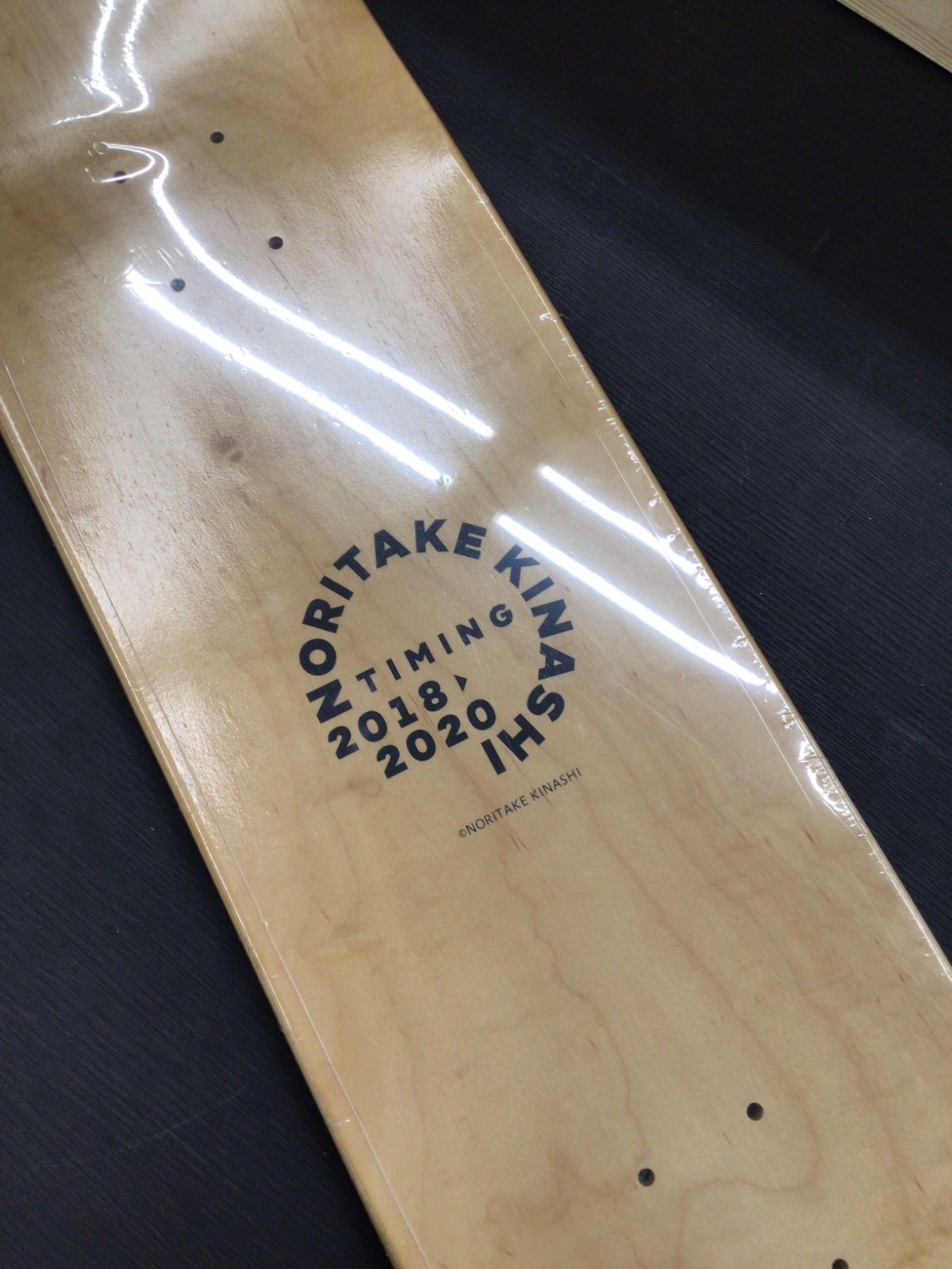 未開封・未使用・限定品】木梨憲武デザイン 限定スケートボード K-246