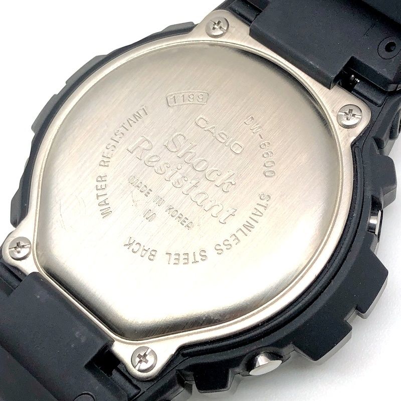 G-SHOCK ジーショック DW-6600S-1V 海外モデル イルミネーター