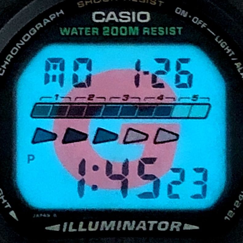 G-SHOCK ジーショック DW-6600S-1V 海外モデル イルミネーター