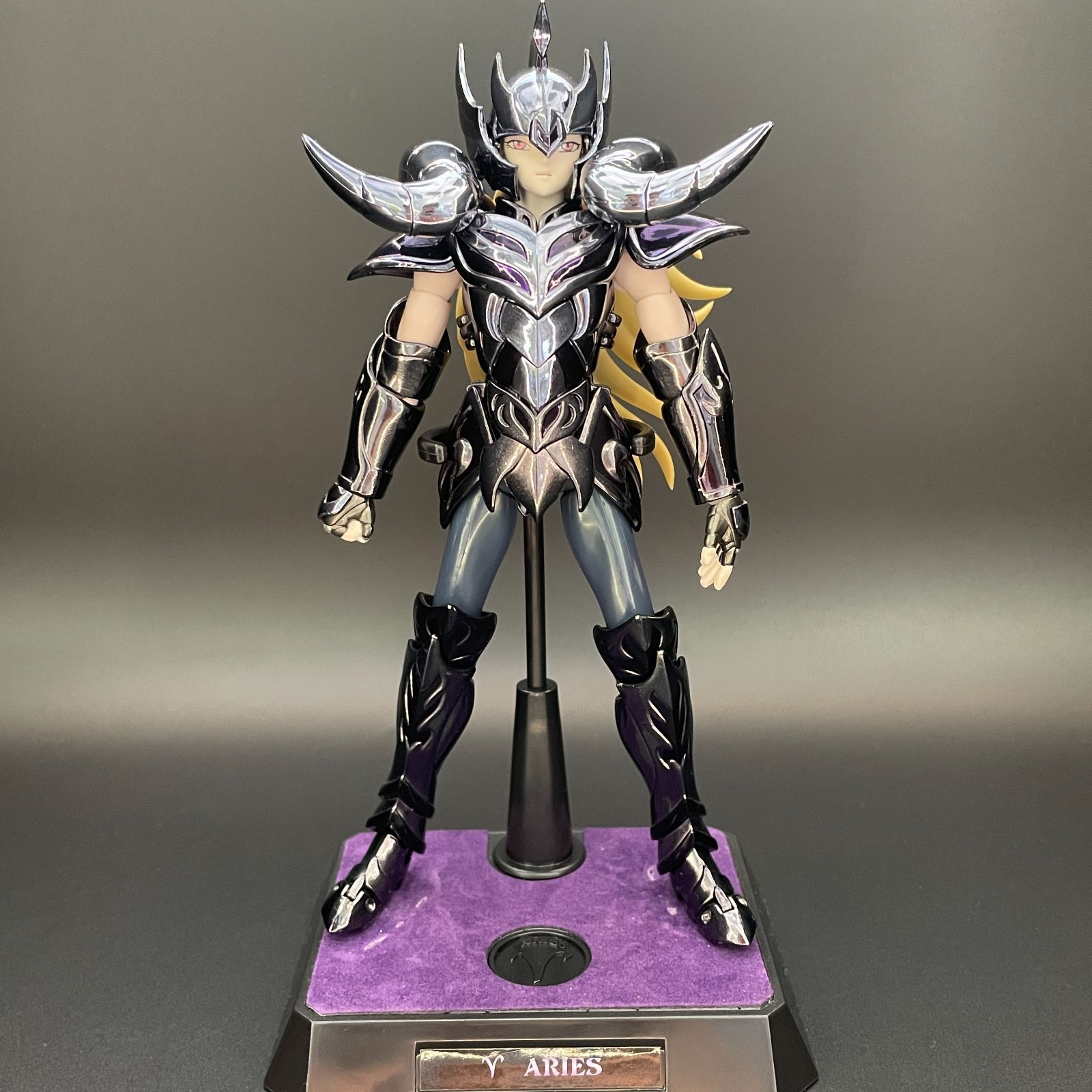 未検品/現状品】 聖闘士聖衣神話 アリエスシオン(冥衣)/教皇シオン