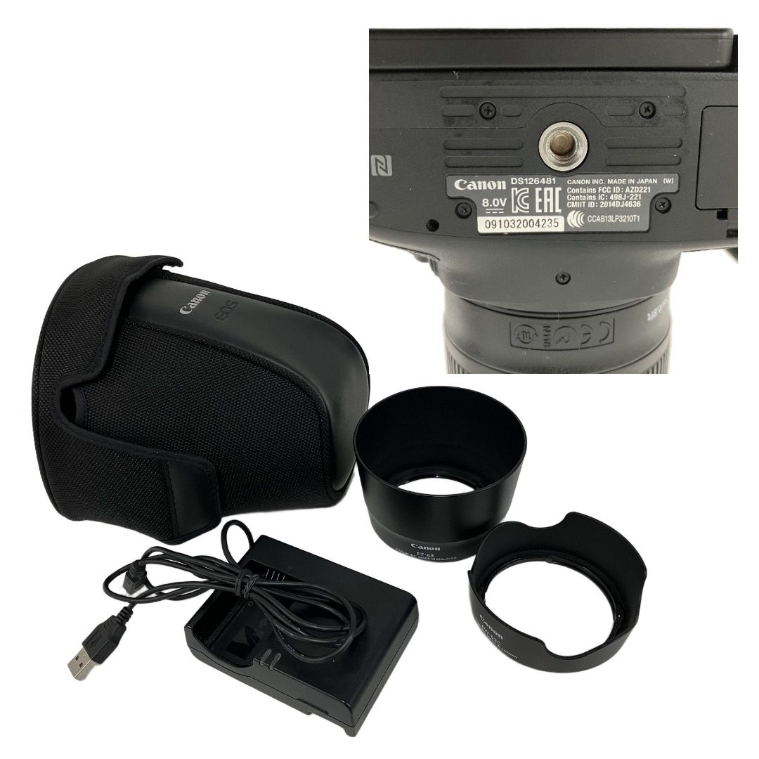 Canon EOS 8000D ダブルズームキット デジタル一眼 カメラ EF-S 18