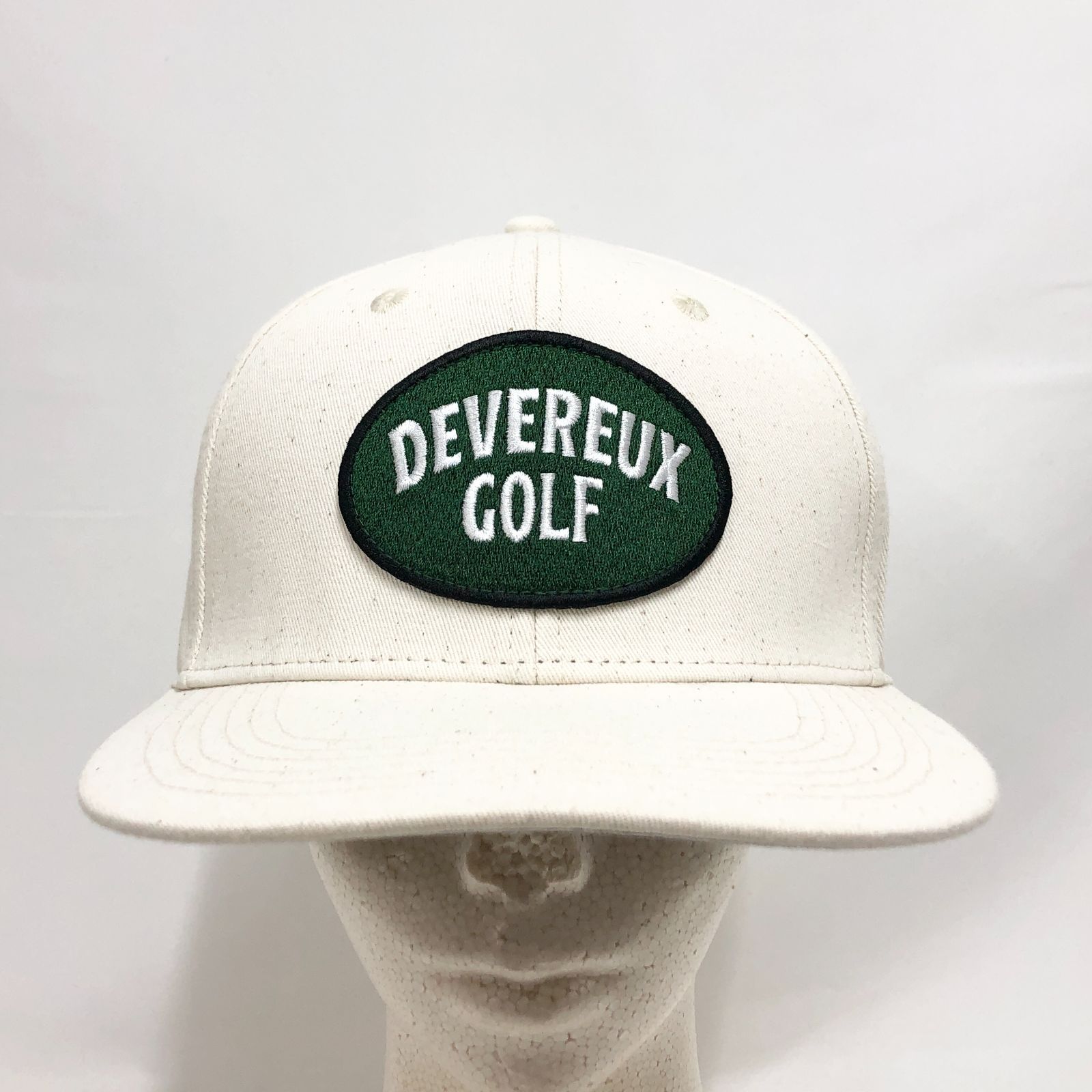 新品未使用 DEVEREUX GOLF キャップ 新品未使用 DEVEREUX GOLF（デヴァローゴルフ） ロゴ刺繍 キャップ F