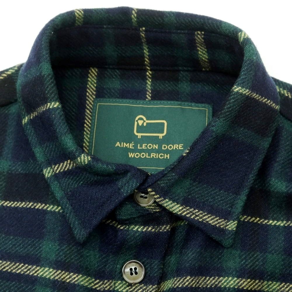 中古】エメ レオン ドレ Aime Leon Dore × Woolrich ウール