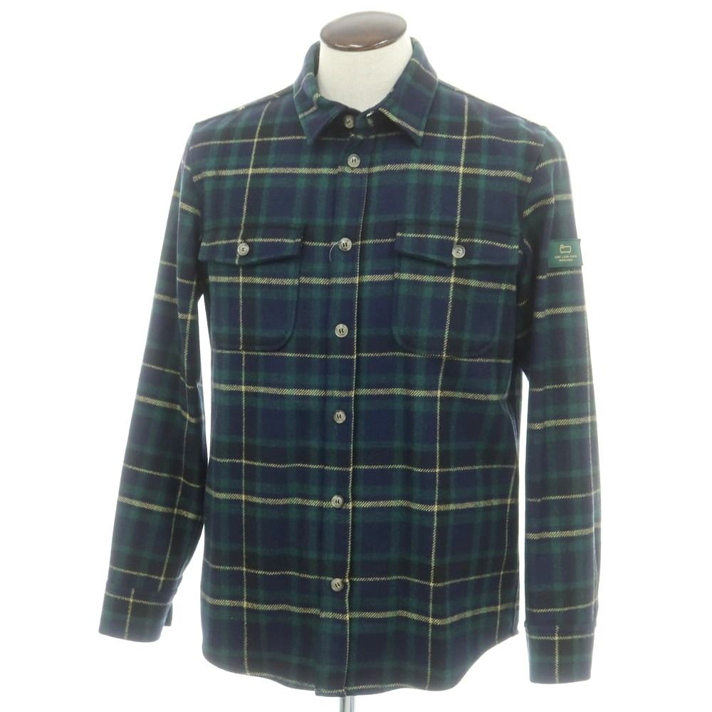 20日まで出品☆AIME LEONDORE ウールチェックシャツ 中古】エメ レオン ドレ Aime Leon Dore × Woolrich ウール