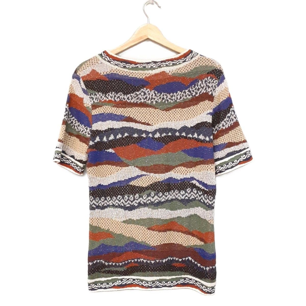 MISSONI(ミッソーニ) チュニック サイズ46 L レディース美品 - ブルー