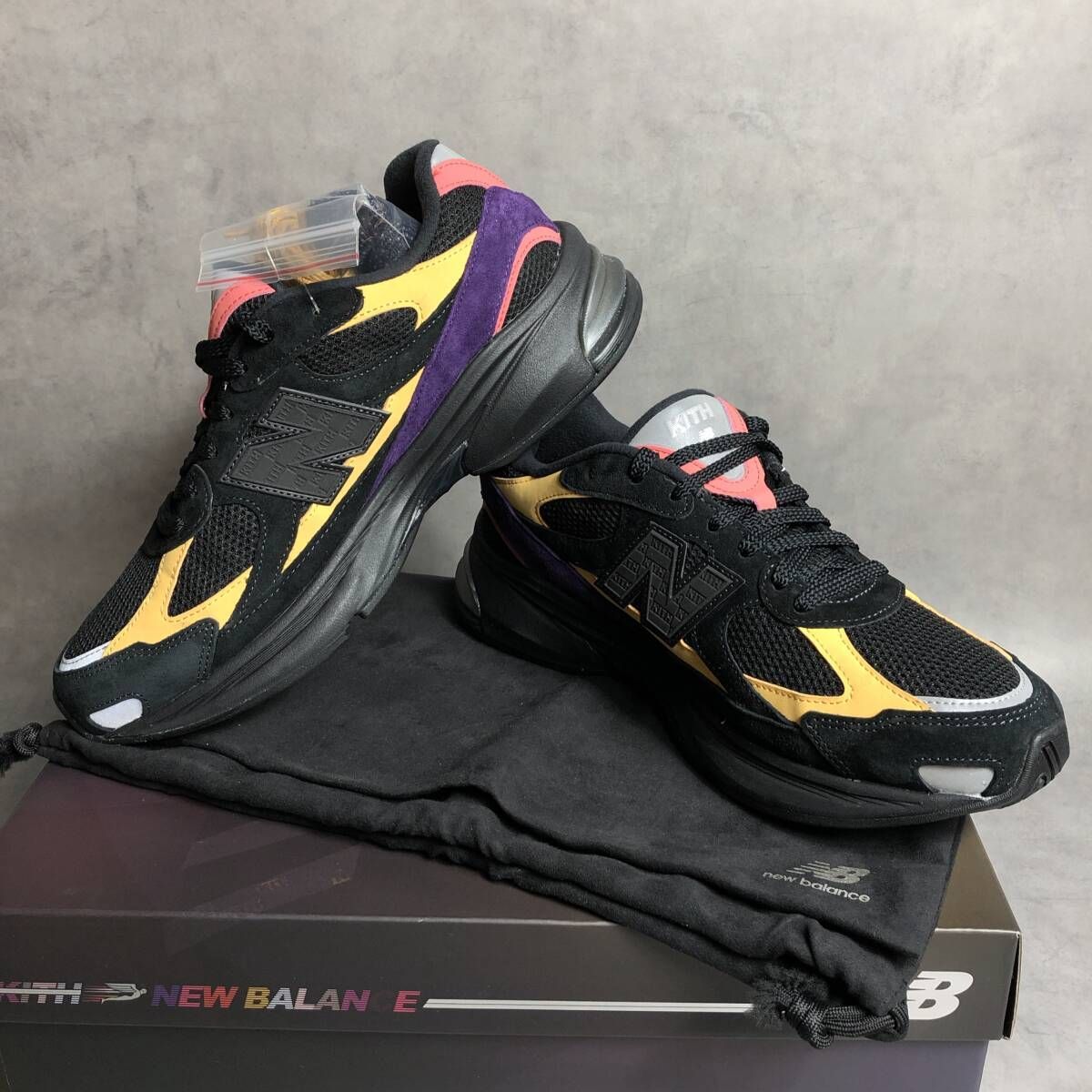 PQ115◇KITH / new balance : Abzorb 2010 U2010KTF◇28cm◇黒