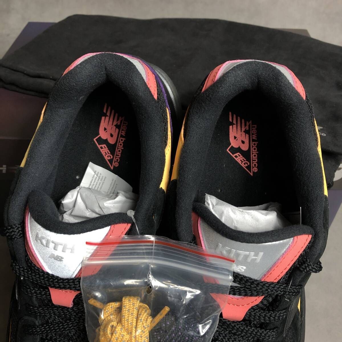 PQ115◇KITH / new balance : Abzorb 2010 U2010KTF◇28cm◇黒