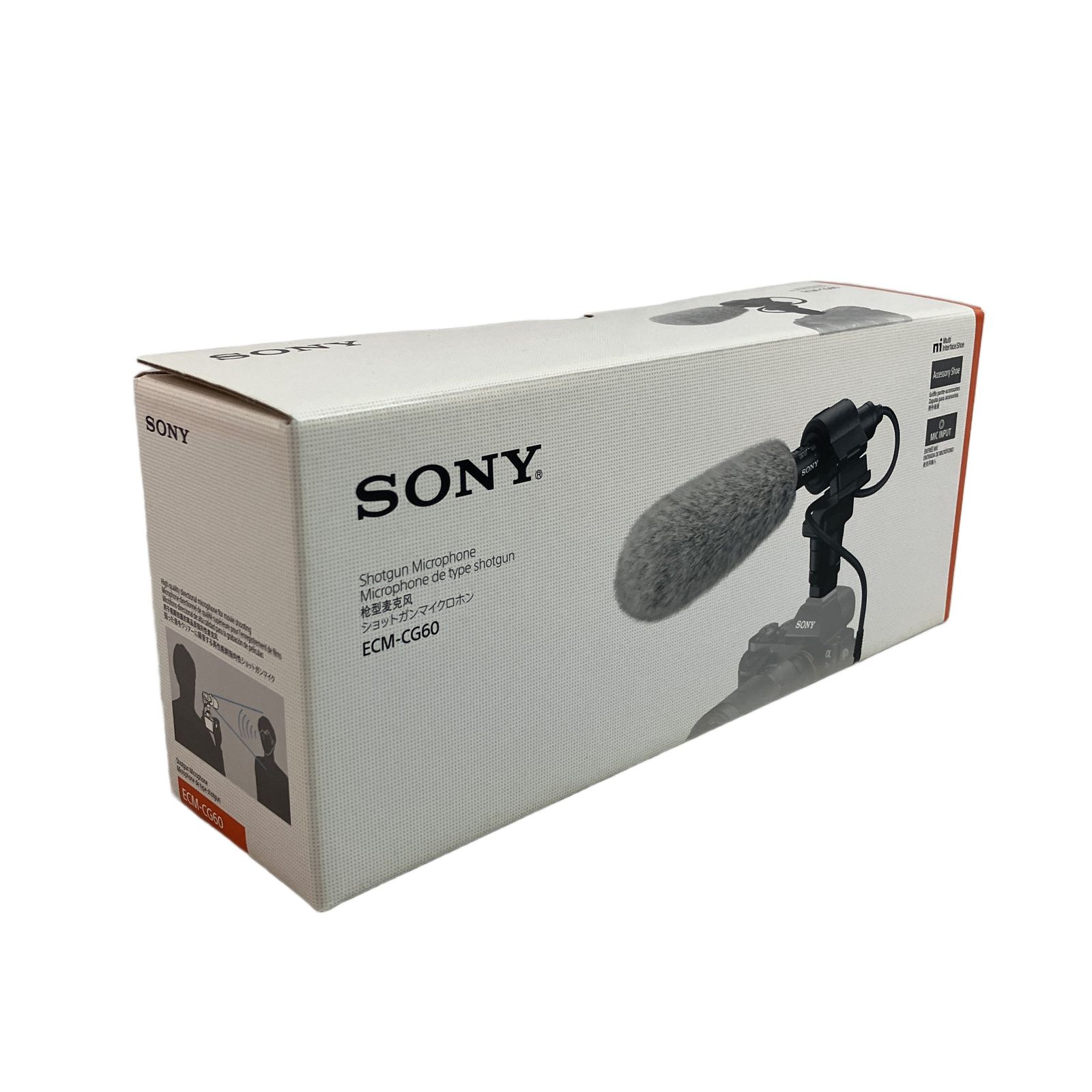 SONY ECM-CG60 ショットガンマイクロホン カメラアクセサリー ソニー