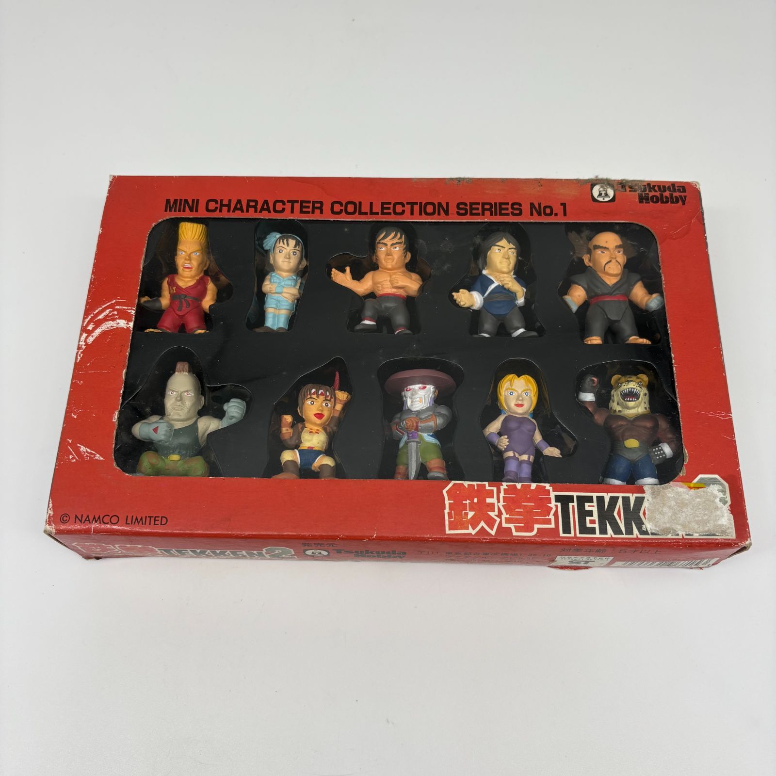 鉄拳2 ミニ キャラクターコレクション No.1 フィギュア グッズ 10体