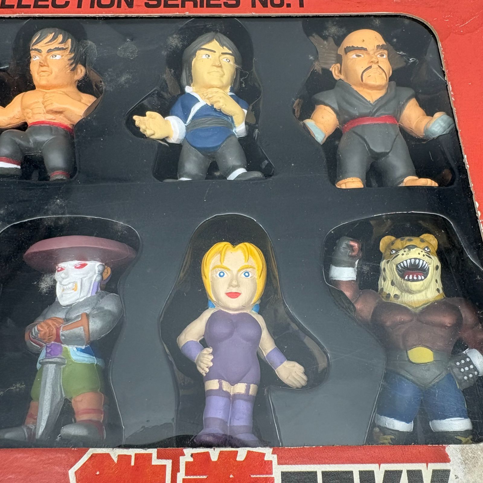 鉄拳2 ミニ キャラクターコレクション No.1 フィギュア グッズ 10体