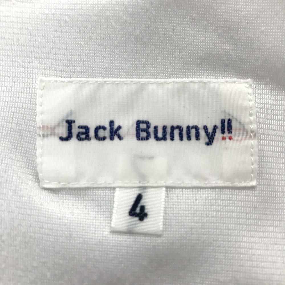 ジャックバニー パンツ 白×黒 サイドロゴテープ 裏起毛 メンズ 4(M